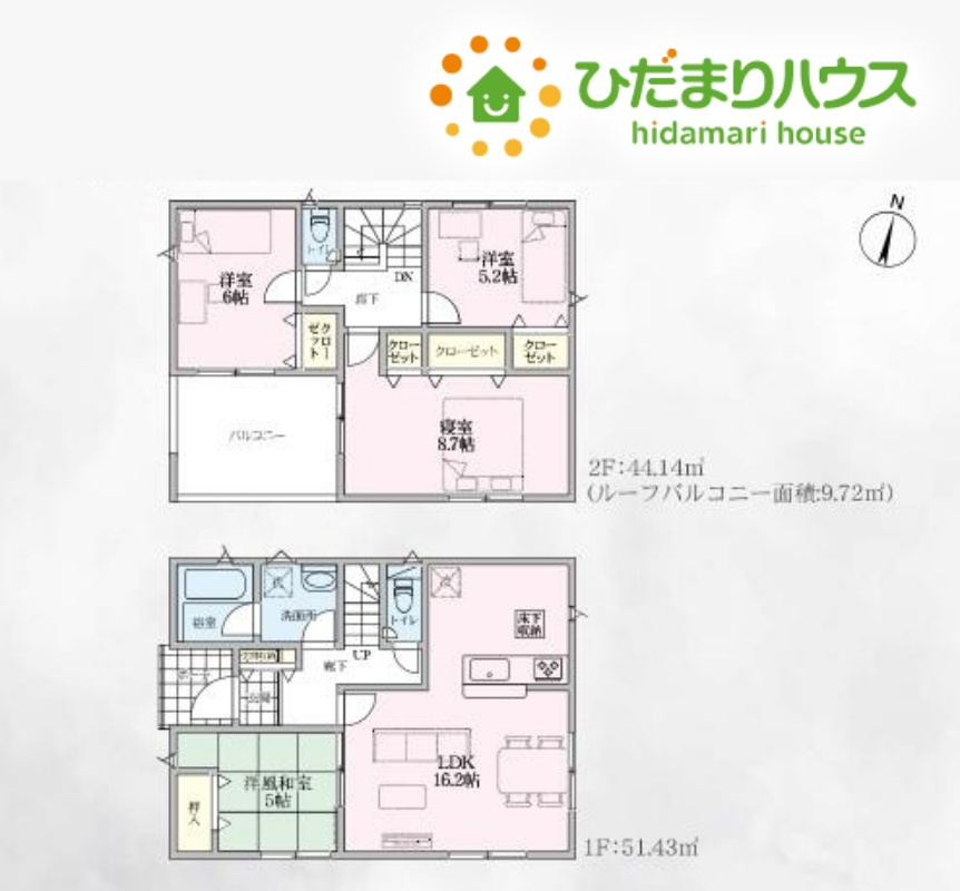 本庄市児玉町児玉　第13　新築一戸建て　クレイドルガーデン　06の区画図