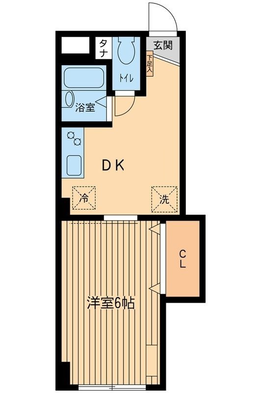 慶応マンションの間取り|間取りです。