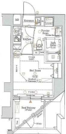 AXAS TOKYO ORIENSの間取り