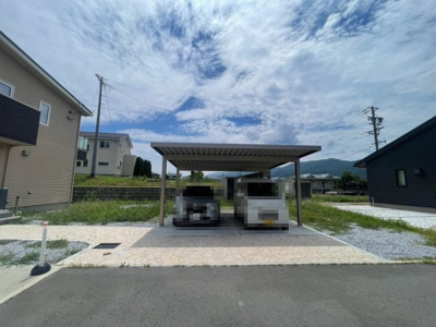 【駐車場】 | 茅野市ちの　オール電化　3LDK
