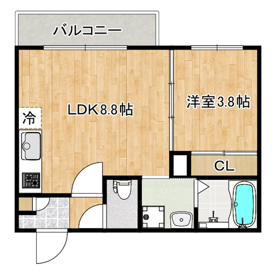 【間取り】 | Tio 泉佐野Ⅱ