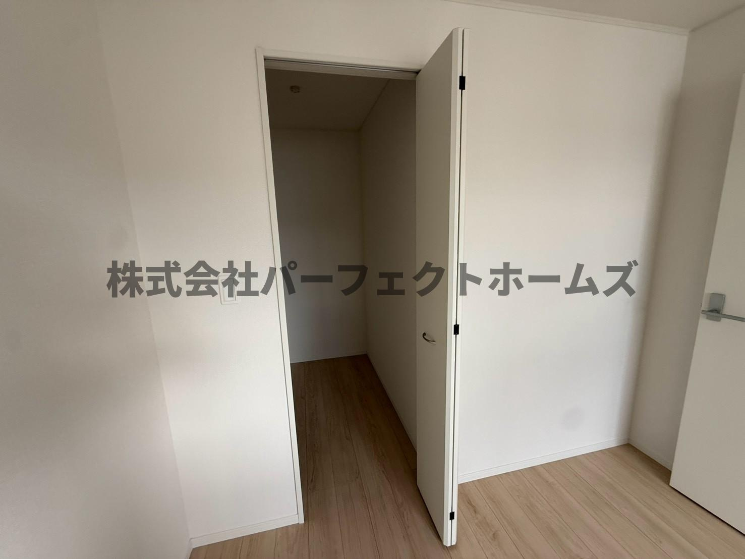 長尾峠町戸建　賃貸の収納|大きなものも収納できそうです