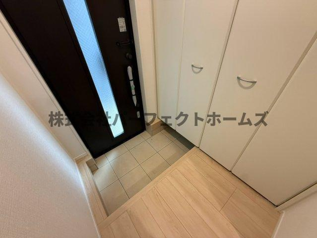 長尾峠町戸建　賃貸の玄関|玄関です