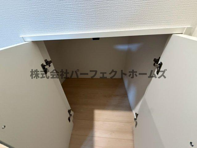 長尾峠町戸建　賃貸の収納|専用の収納スペースです