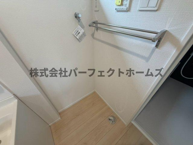 長尾峠町戸建　賃貸の設備|洗濯機置場です