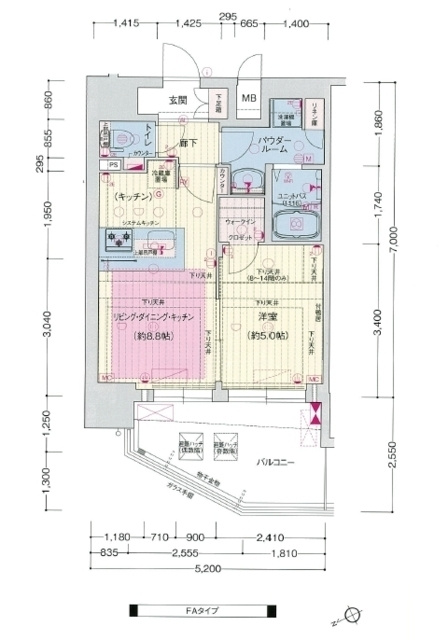 プレサンス　ＴＨＥ　神戸の間取り