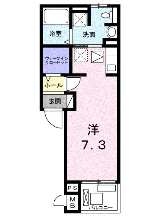 エムズレジデンスの間取り
