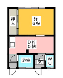 愛知県津島市2棟一括アパートの間取り