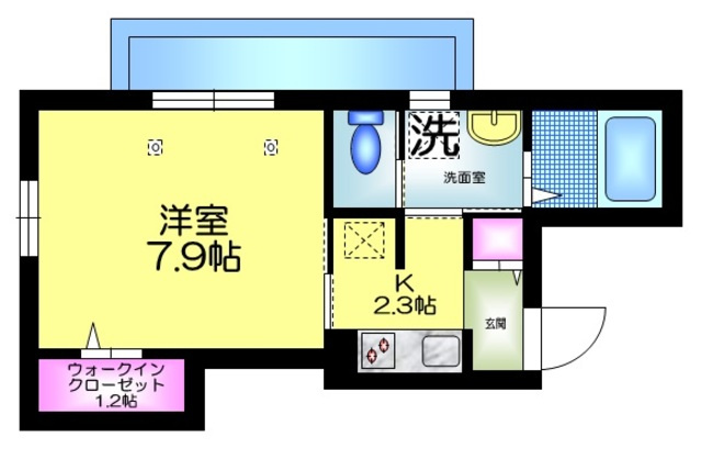 ＬＵＬＵＤＩ　ルルディの間取り|★ウォークインクローゼットあり★