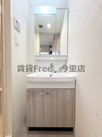 【独立洗面台】 | プレリス北巽駅前ラバルス　仲介手数料無料