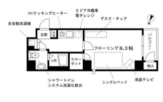 【間取り】 | プチグランデ駒形