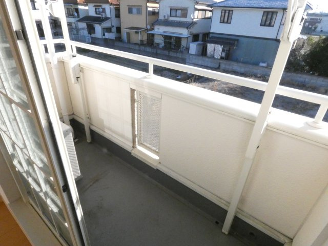 アロッジオのバルコニー