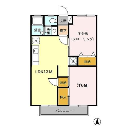 エミネンス壱番館の間取り