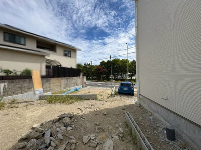 【外観】 | 庭代台１丁　新築一戸建 | 【フラット３５Ｓ利用可能ですよ】固定金利ですので月々の支払が安定し、家計にゆとりが生まれますね！！