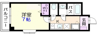 【間取り】 | Ｃ３Ｐ３千歳 | 間取りです。