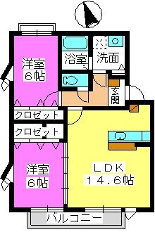 ツインコートの間取り|※図面と現況が異なる場合は現況優先になります。
