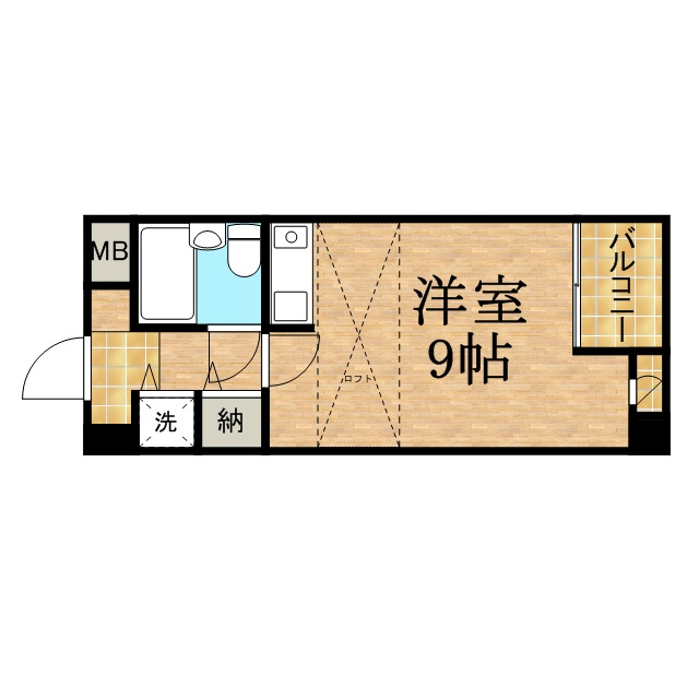 ロイヤルメゾン宝塚南の間取り