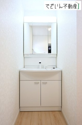 【独立洗面台】 | CRADLE GARDEN加須市北下新井 第6　新築住宅 | ≪4号棟≫
現地(2026年9月撮影)