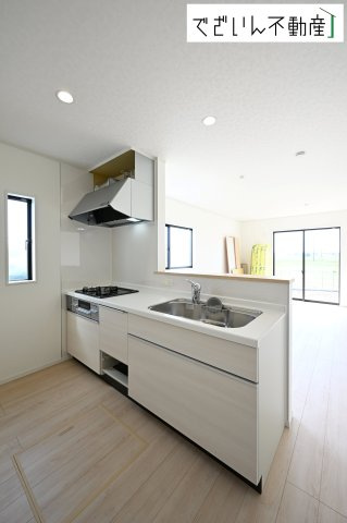 【キッチン】 | CRADLE GARDEN加須市北下新井 第6　新築住宅 | ≪4号棟≫
現地(2026年9月撮影)