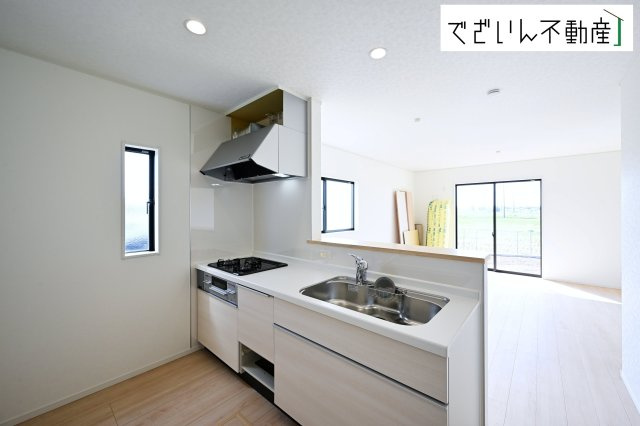 【キッチン】 | CRADLE GARDEN加須市北下新井 第6　新築住宅 | ≪4号棟≫
現地(2026年9月撮影)