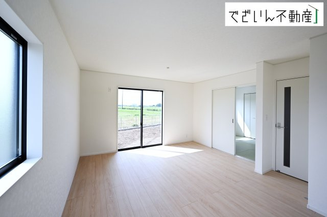【居間・リビング】 | CRADLE GARDEN加須市北下新井 第6　新築住宅 | ≪4号棟≫
現地(2026年9月撮影)