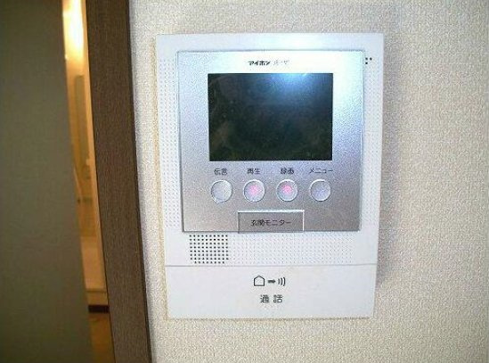 【セキュリティ】 | セレッソ | モニター付きインターホンで防犯面も安心です！