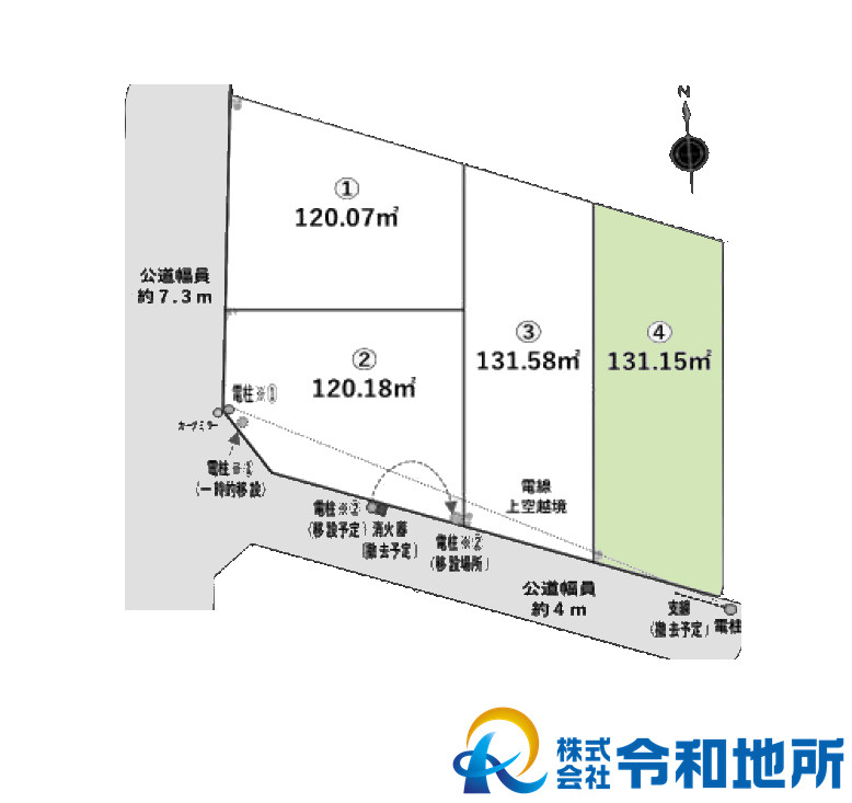 売地　藤沢市羽鳥5丁目の土地図