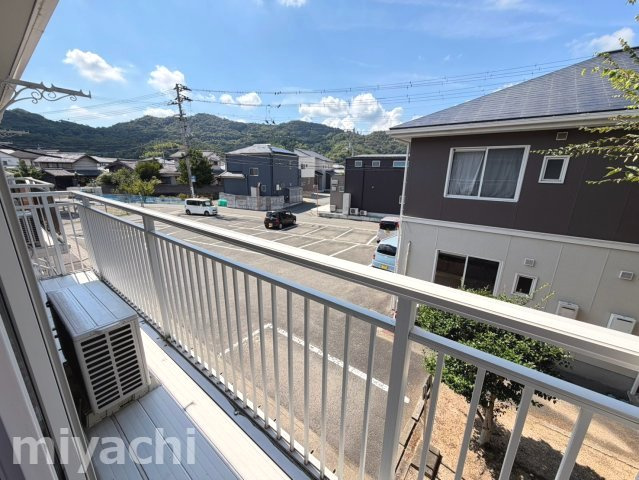 フレグランス名東　Bのバルコニー