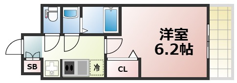 【間取り】 | プレリス北巽駅前ラバルス　仲介手数料無料