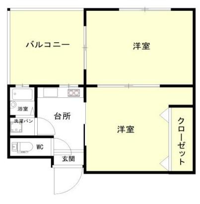 シティーハイツ二宮の間取り