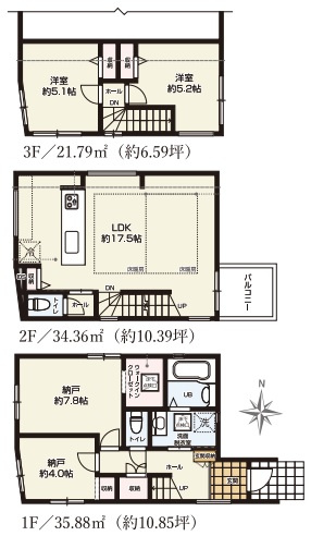西東京市南町18期　全3棟　3号棟