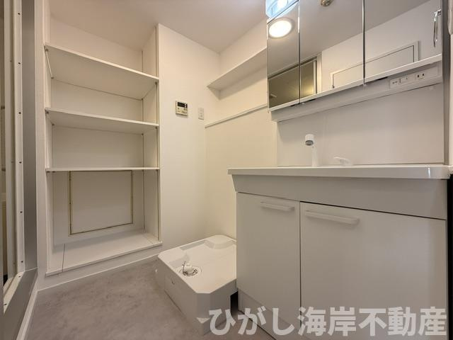 パレ平塚すみれ平参番館の脱衣所|新規リフォーム完了！　脱衣スペース