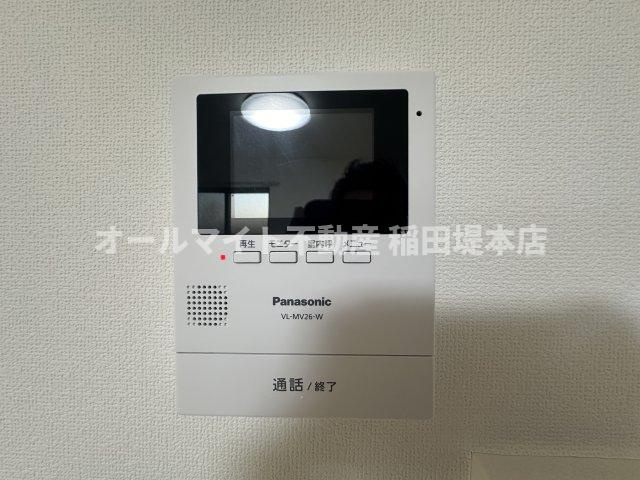 稲城市矢野口のアパートのセキュリティ|別部屋反転画像