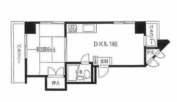 ソレイユ三ノ輪の間取り