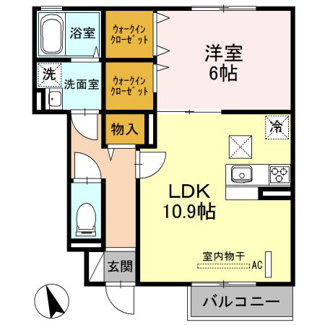 【間取り】 | メゾンソレイユ朝日