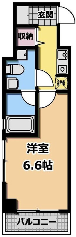 ラ・ヴィスタ西新宿の間取り
