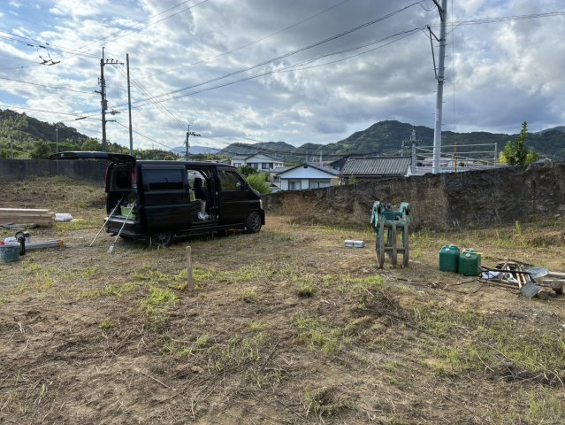 「区画整理地内の一角」高知市福井町C号地　建築条件なし売土地の外観|※2026/8/21撮影