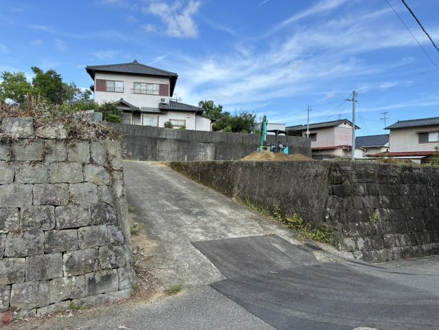 「区画整理地内の一角」高知市福井町C号地　建築条件なし売土地の前面道路含む現地写真|※2026/8/21撮影