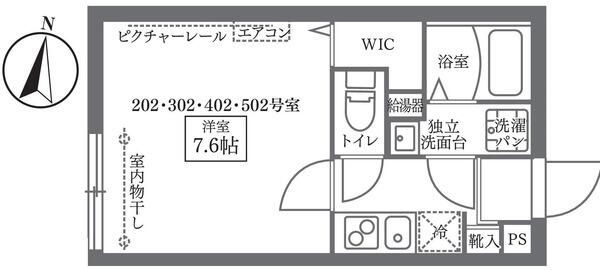 ＣＯＣＯＣＵＢＥ西日暮里の間取り