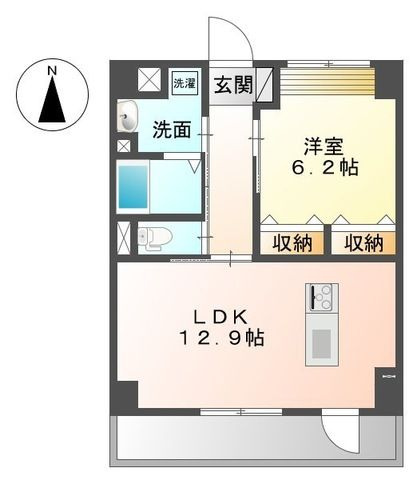 アルストロメリアの間取り