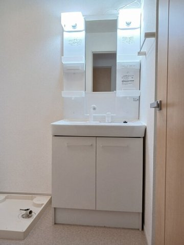 ラメールＢの洗面所