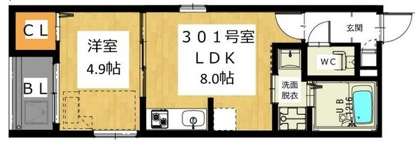 ＲＥＧＡＬＥＳＴ塩釜口の間取り