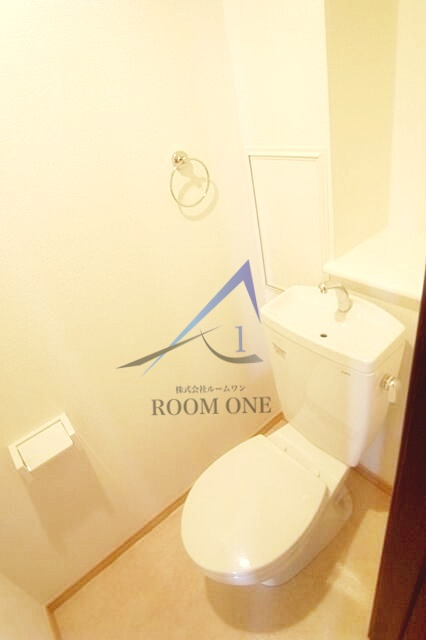 ヴィラ　ブランのトイレ|トイレです。