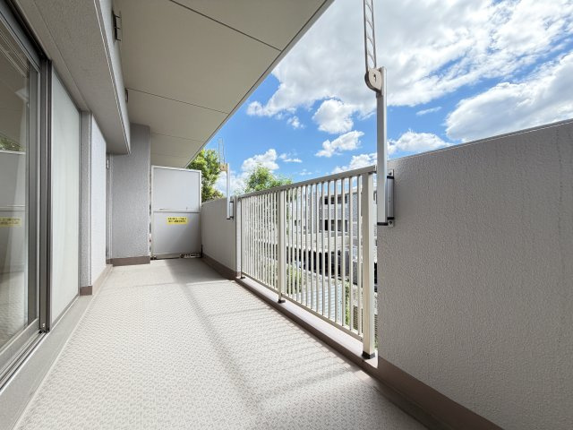 ロイヤルマンション西里公園のバルコニー