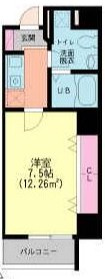 ヴェルディ日暮里の間取り|間取りです。