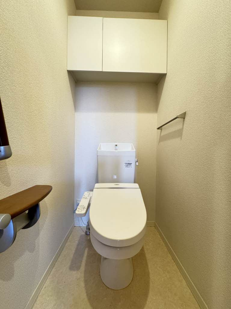 シャン　ドゥ　フルールのトイレ|シンプルで使いやすいトイレです