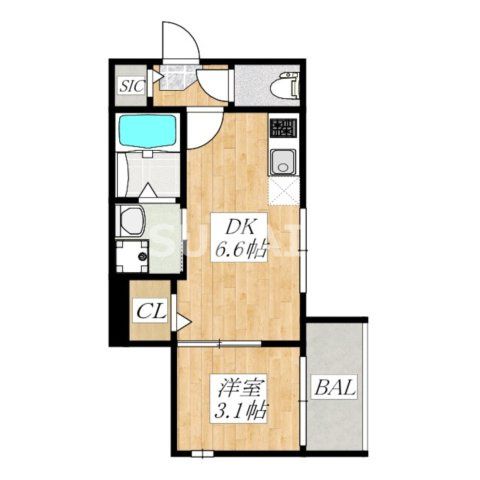 ブランシェ志茂の間取り|北向きのお部屋です☆