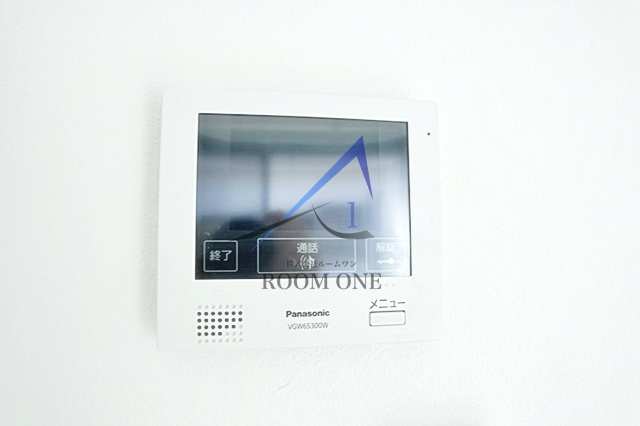 La Maison de Mitsui 田園調布のセキュリティ|モニター付きインターホンです。