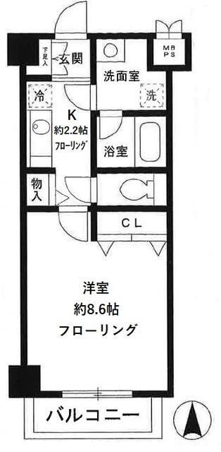 サンクレスト荻窪の間取り|間取りです