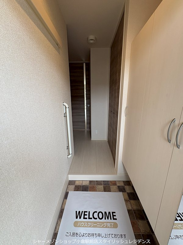D-rooｍ城野駅　B棟の玄関